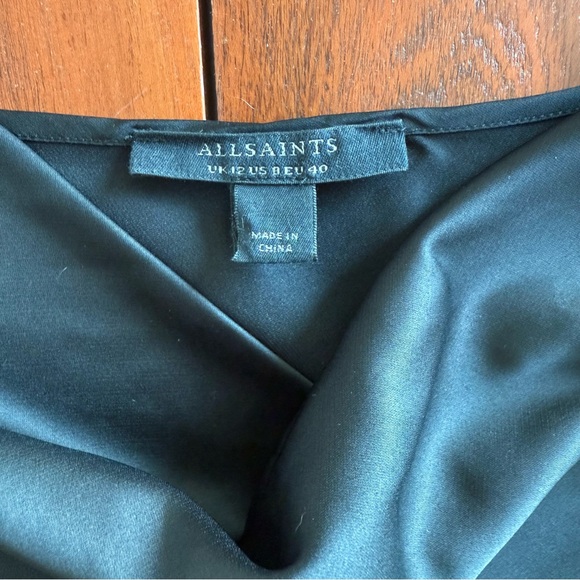 All Saints Black Hadley Camisole - Picture 5 of 9